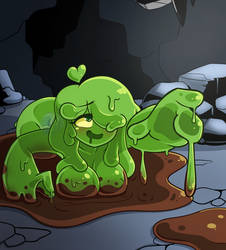 Boobtober 2025 - 18 - Canonically Unnamed Slime