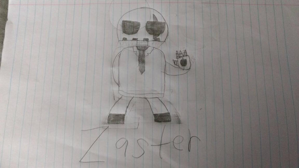 Zaster Undertale OC