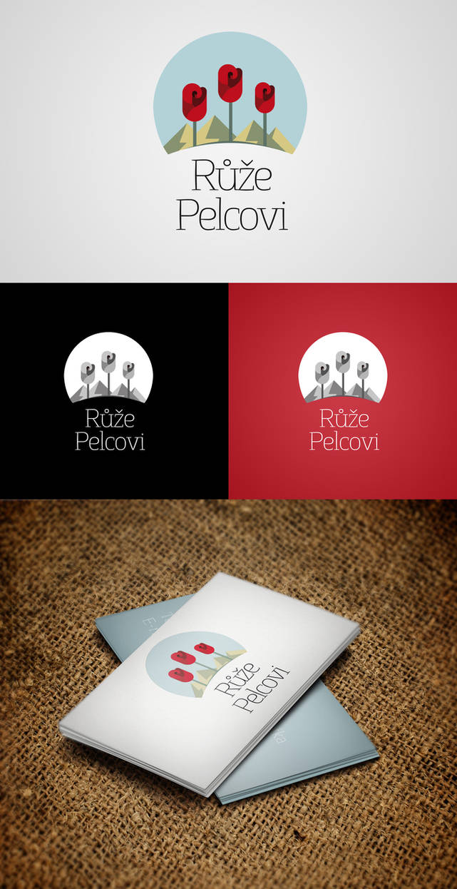 Pelcl's Roses Logotype by djonas3
