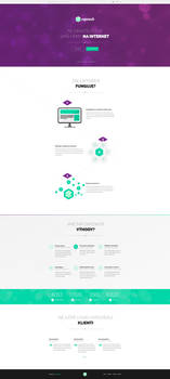 Expoweb homepage design WIP