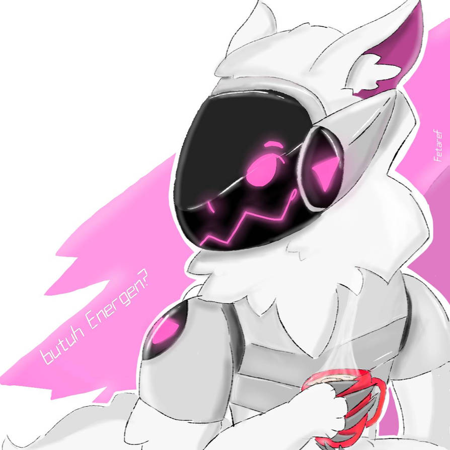 Butuh Energen? (this is just basic protogen) by Fetaref on DeviantArt