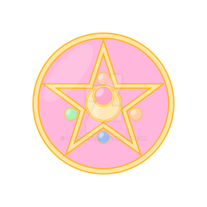 Sailor Moon Pastel Crystal Star Locket