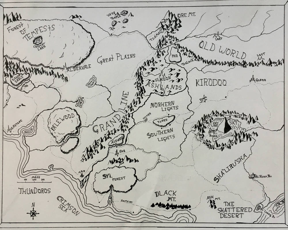 Map art by ChansOmon on DeviantArt