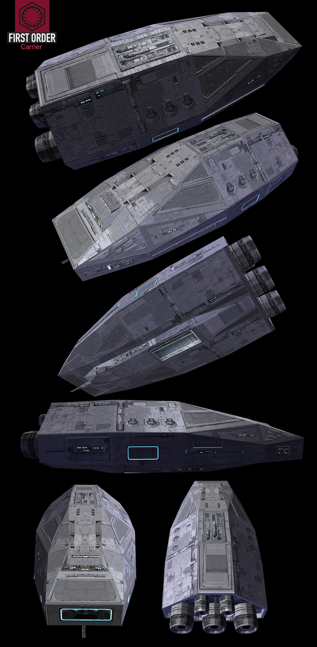 First Order Defector First Order Carrier by NomadaFirefox on DeviantArt