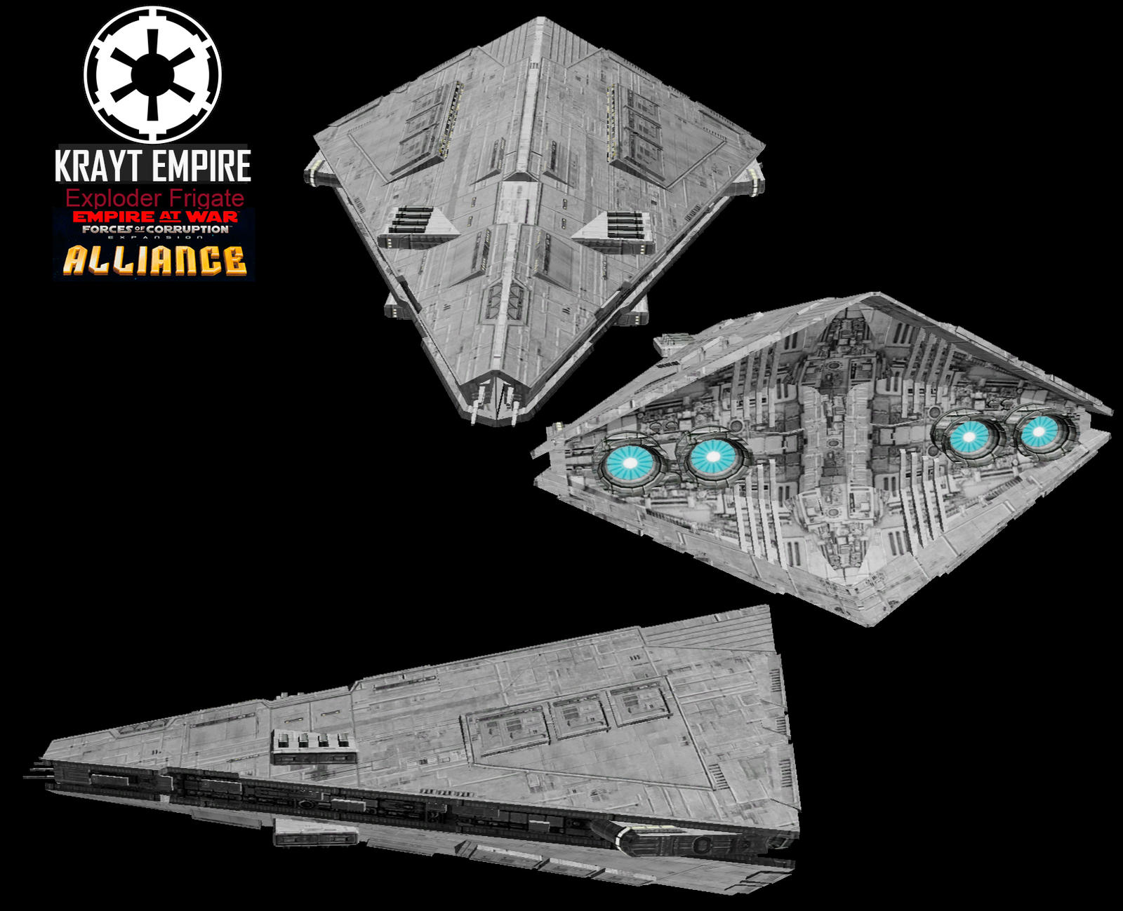 Exploder Frigate by NomadaFirefox on DeviantArt