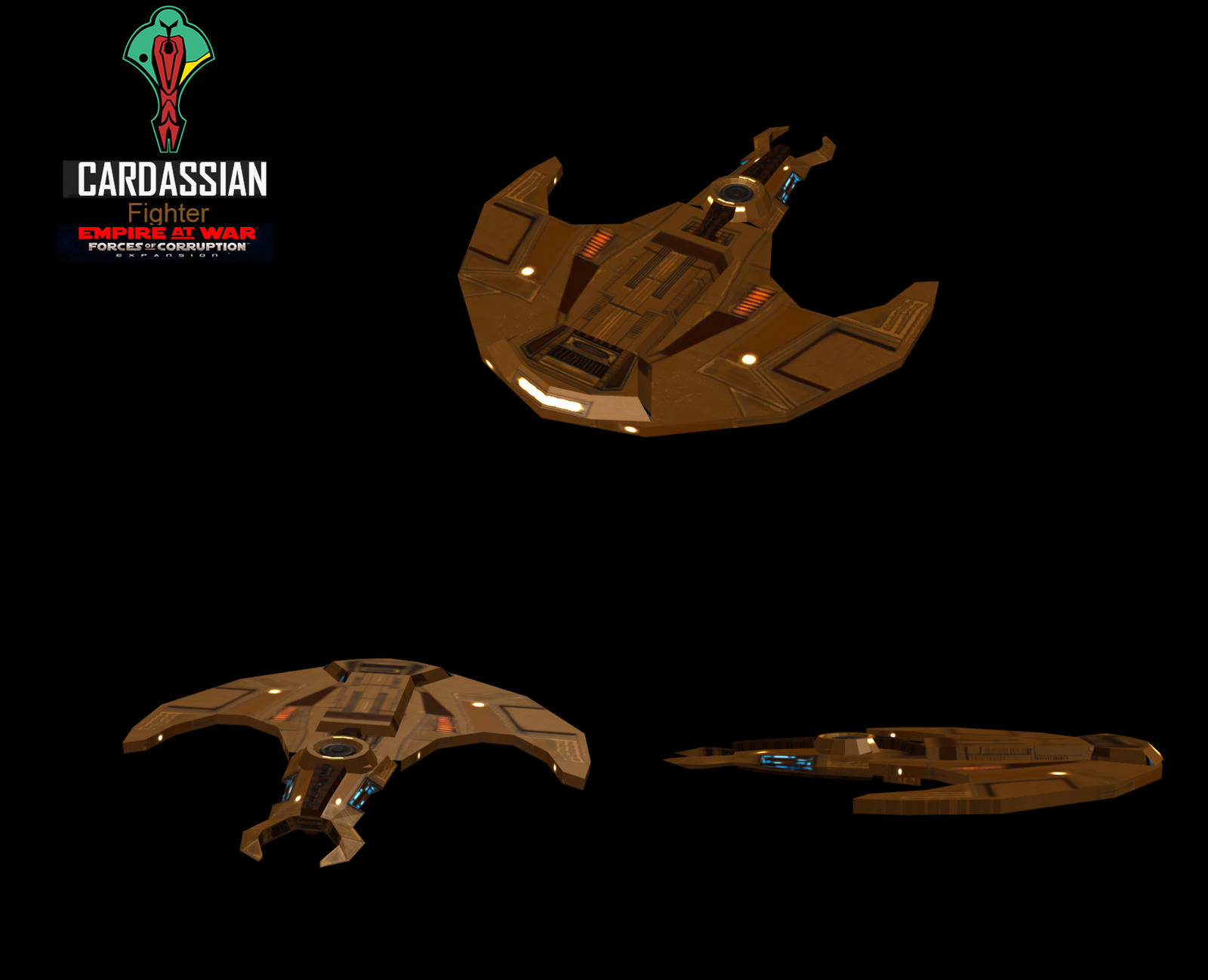 Cardassian Fighter by NomadaFirefox on DeviantArt