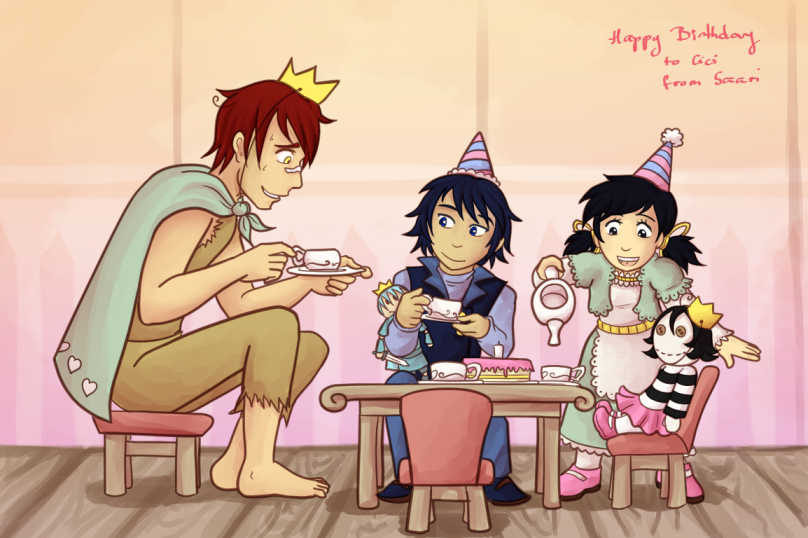 [Fan Art] Birthday Party for Cici