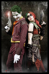 The Joker and Harley Quinn-Injustice