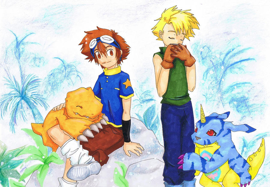 Digimon first season by RaiyaSakurai on DeviantArt