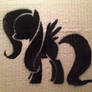 Fluttershy Stencil