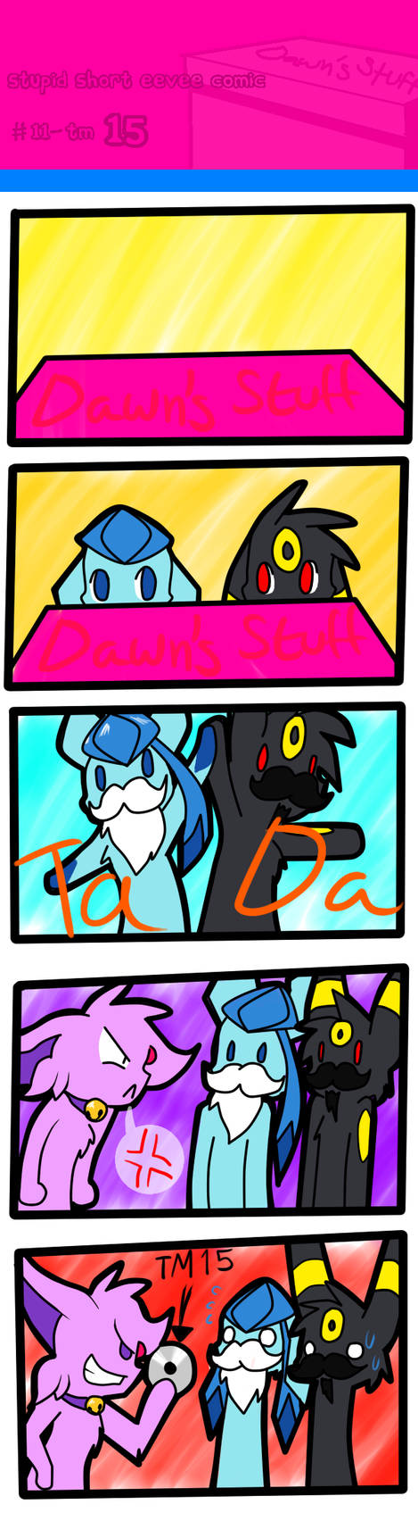 Stupid short eevee comic 11 by Scruffyeevee
