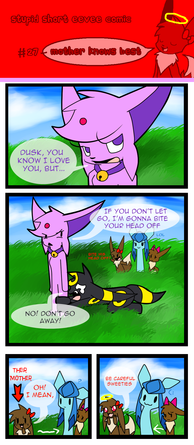 Stupid short eevee comic 28 by Scruffyeevee on DeviantArt