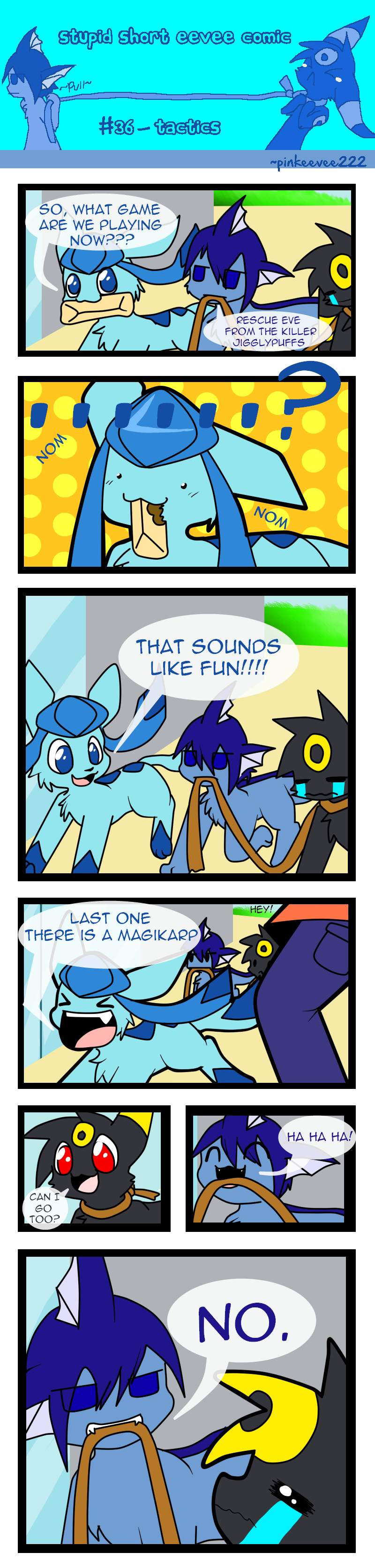 Stupid short eevee comic 35 by Scruffyeevee on DeviantArt