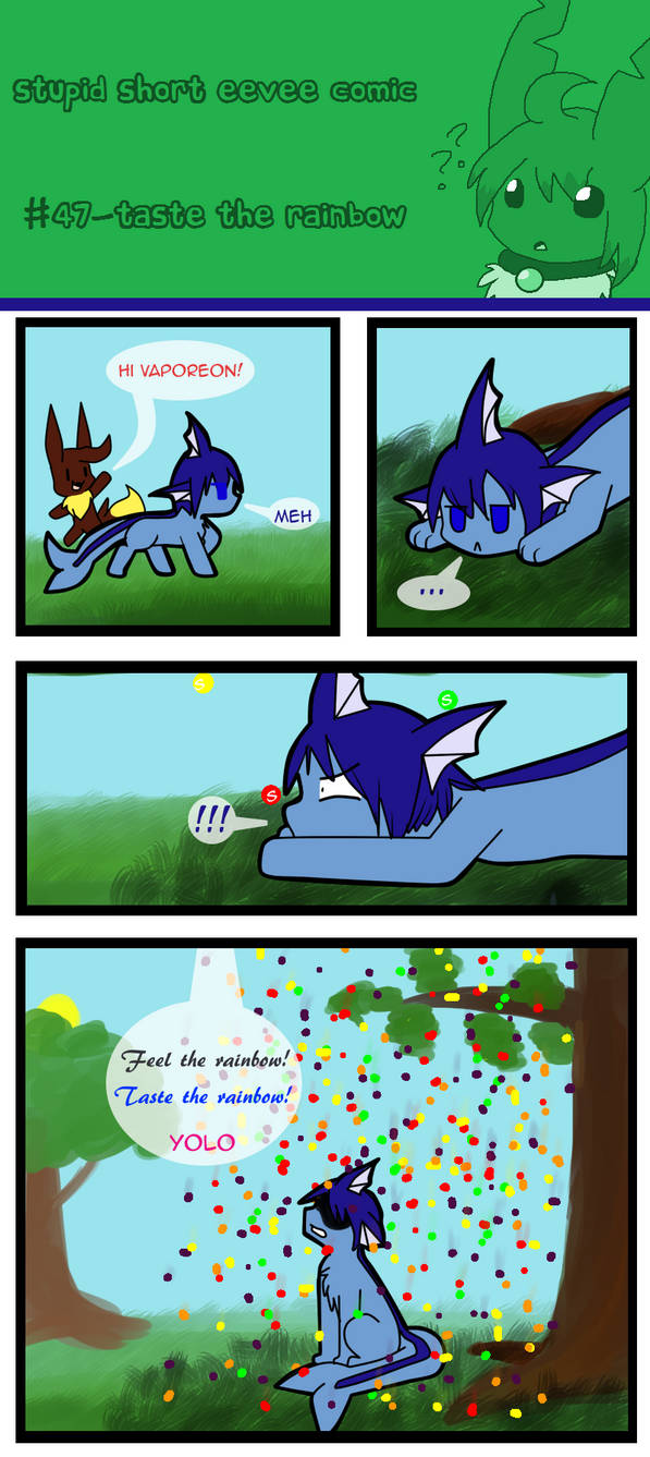 stupid short eevee comic 47 by Scruffyeevee on DeviantArt