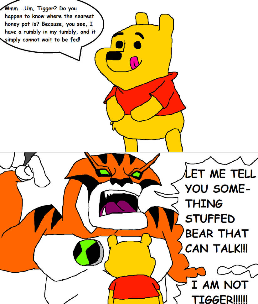 Tigger Shadow Tigger? Is That You? by MetalShadow272 on DeviantArt