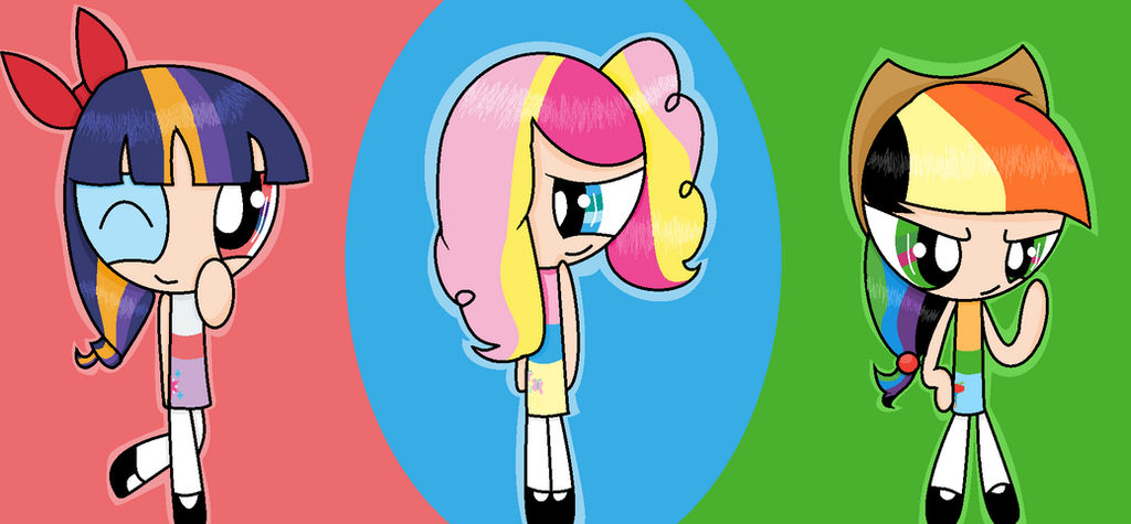PPG and MLP mashup by Heavenly-Heaven on DeviantArt