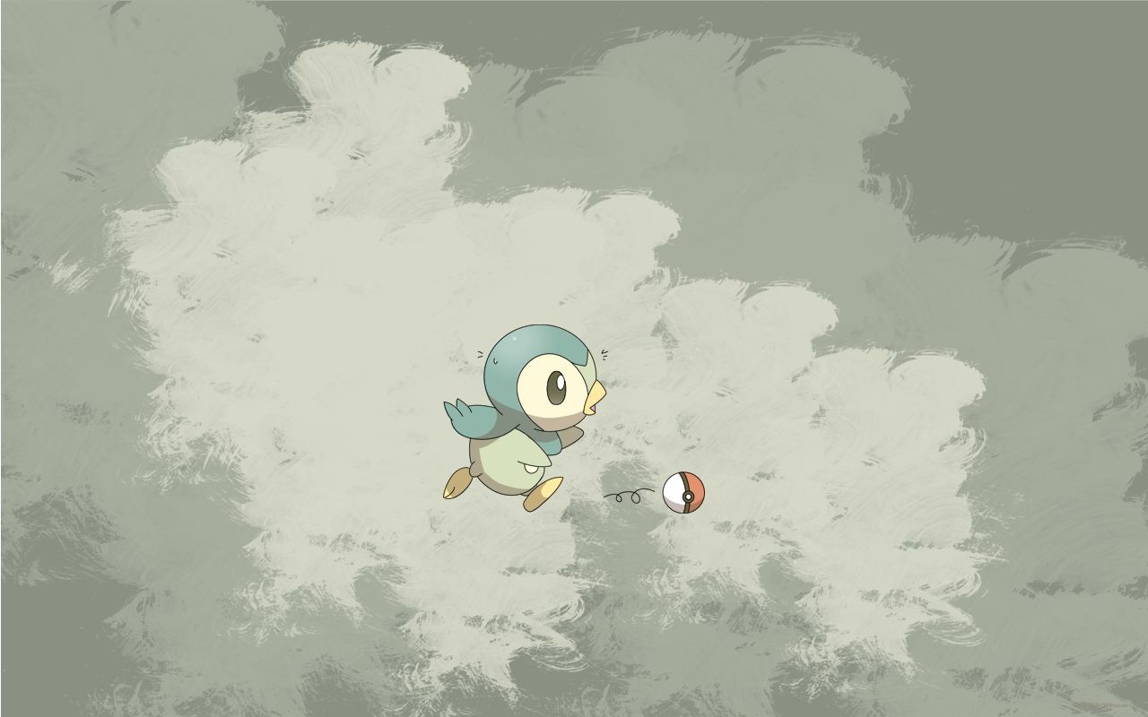 Piplup wallpaper - alternative