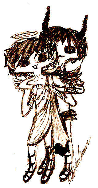 Valoel and Azazel OC's by VampireMal on DeviantArt