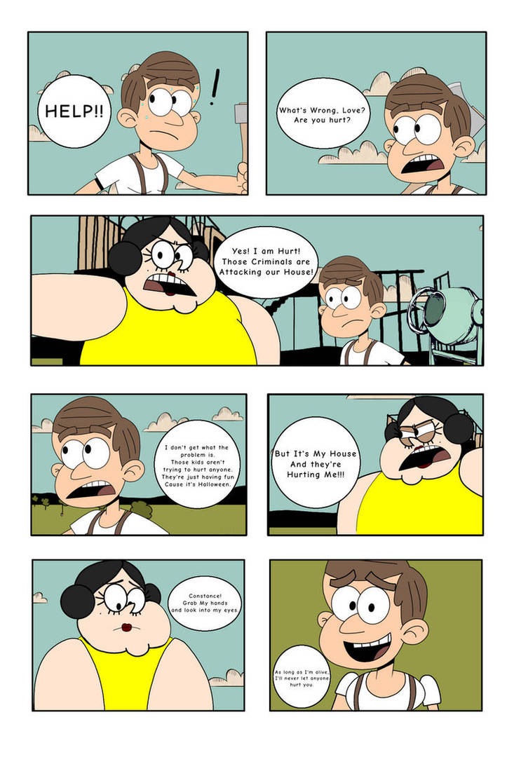 The Loud House X Monster House page 171 by Venomsnake789 on DeviantArt