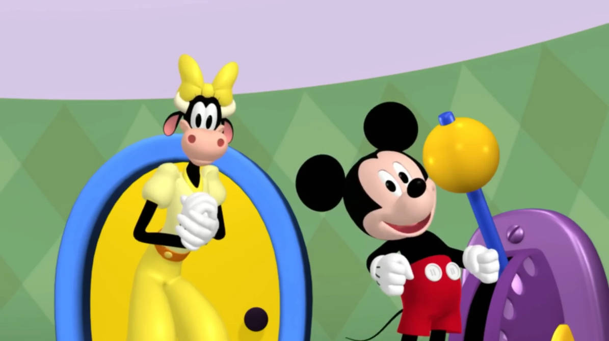 Mickey Mouse and Clarabelle Cow = Close Friends by tebopaul77 on DeviantArt