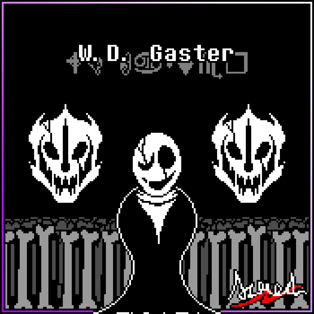 Undertale - W. D. Gaster by AzredZ77 on DeviantArt