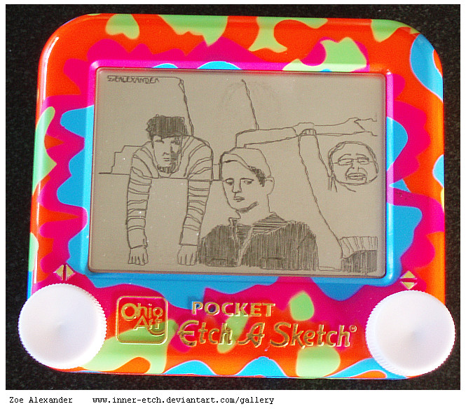 The High Strung etch a sketch