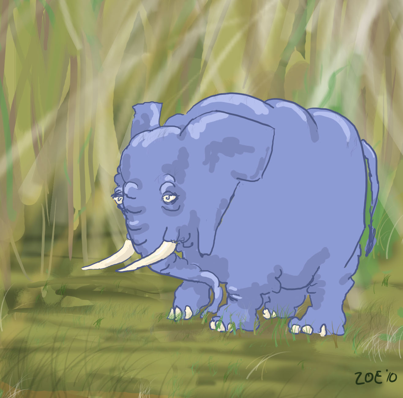 a elephant