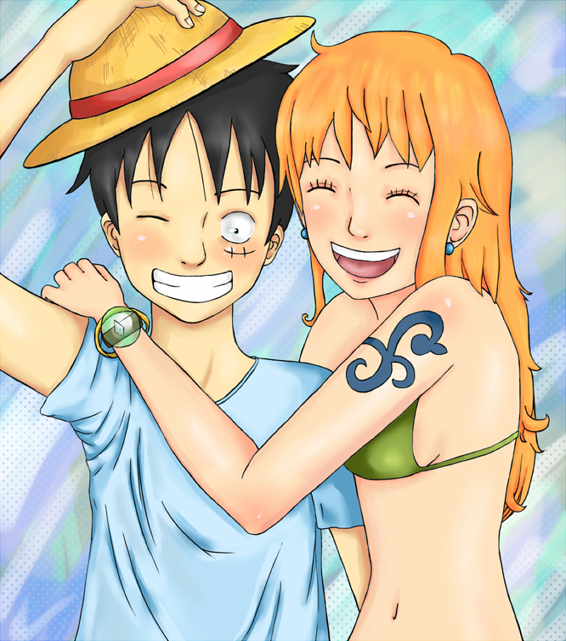 Luffy x Nami