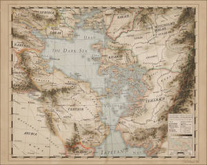 a Map of Venthir and Tzallrach  -  final