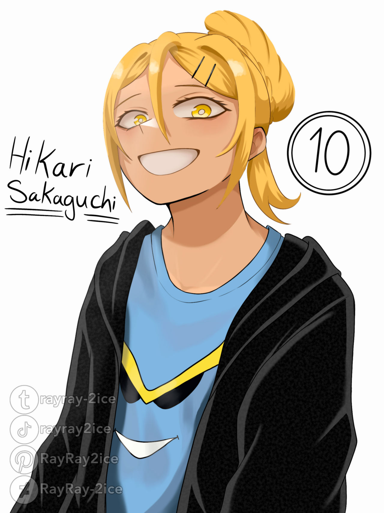 Mha Oc File MHA || OC illustration (2) || Hikari by RayRay-2ice on DeviantArt