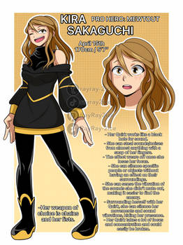 MHA/BNHA OC || Kira Sakaguchi