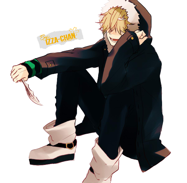 Anime render: Belphegor by Izza-chan on DeviantArt