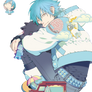 || DRAMAtical Murder Render || Aoba Seragaki ||
