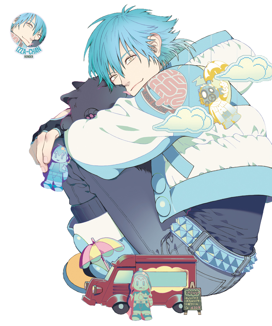 DRAMAtical Murder Render Aoba Seragaki by Izzachan on DeviantArt