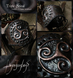 Triple Spiral Wristband