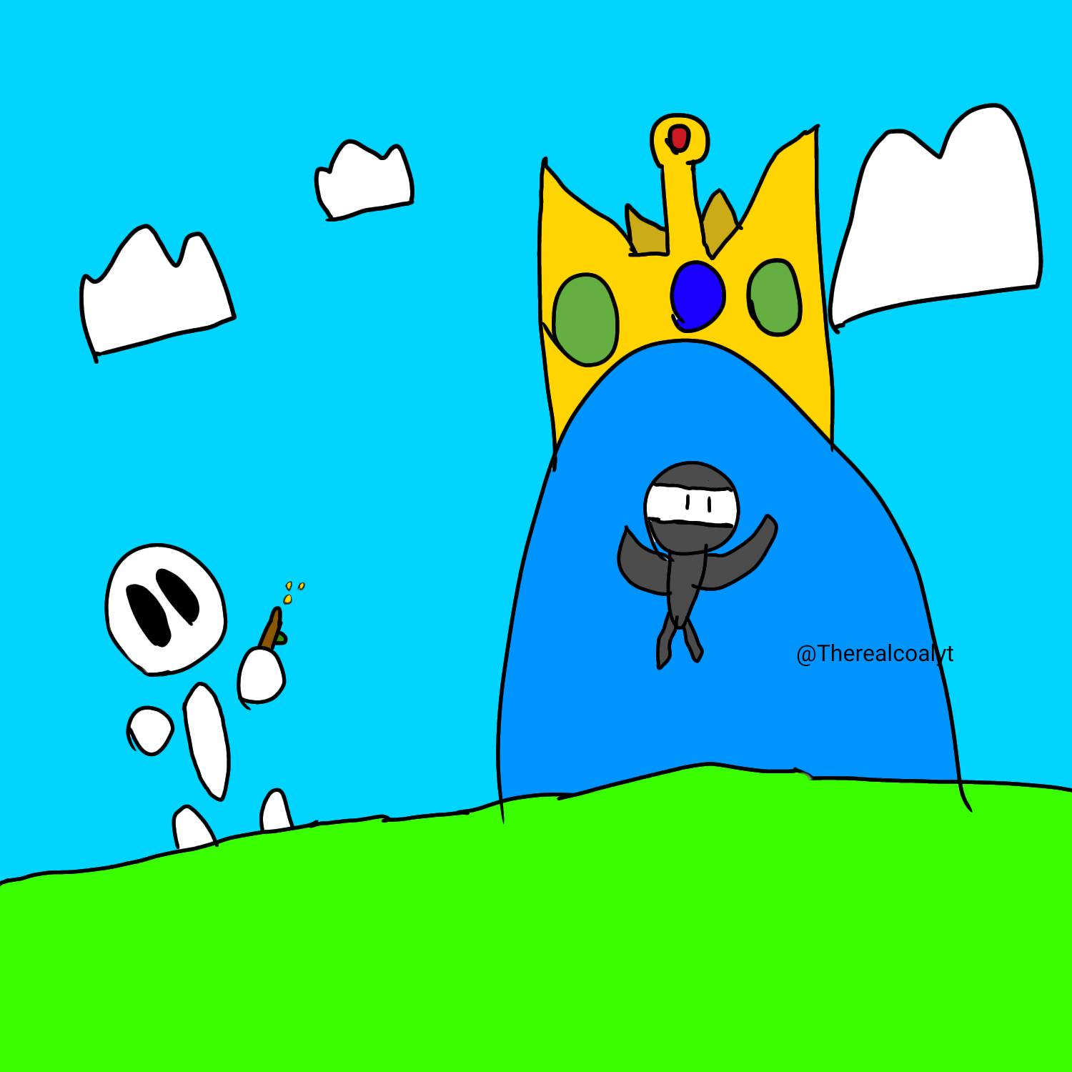 King slime! by Coaltheore on DeviantArt