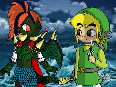 Raven and Toon Link