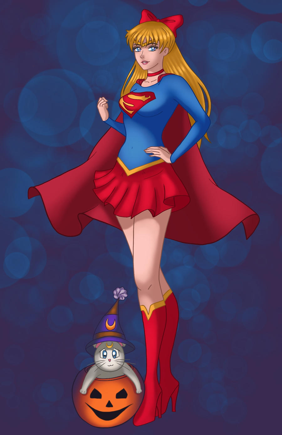 Venus as Supergirl