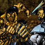 MORTAL KOMBAT - Scorpion VS Raiden