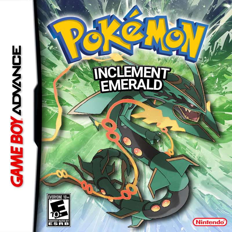 Pokemon Inclement Emerald Cover by Linxkidd on DeviantArt