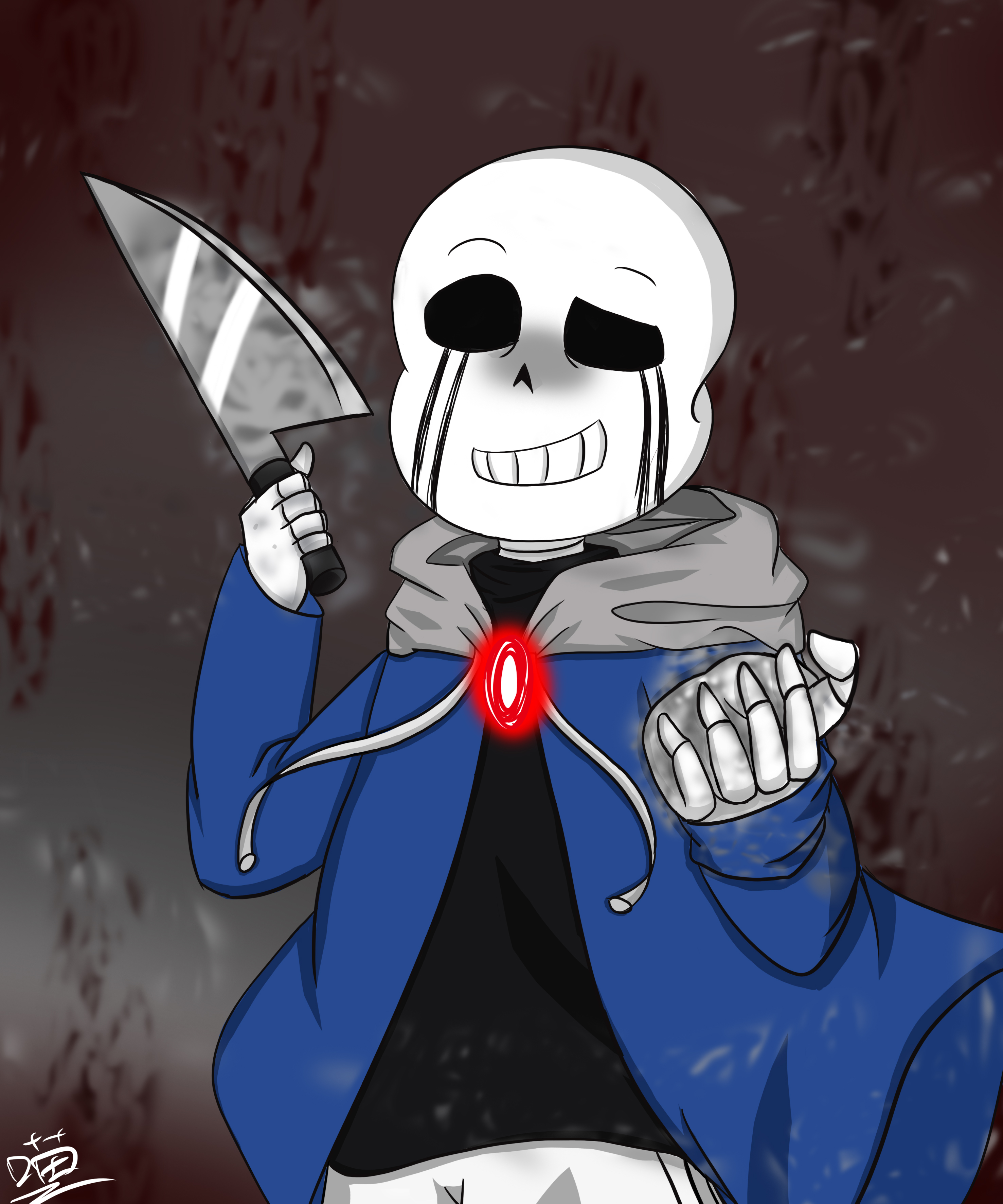 Killer Sans by YennK999 on DeviantArt