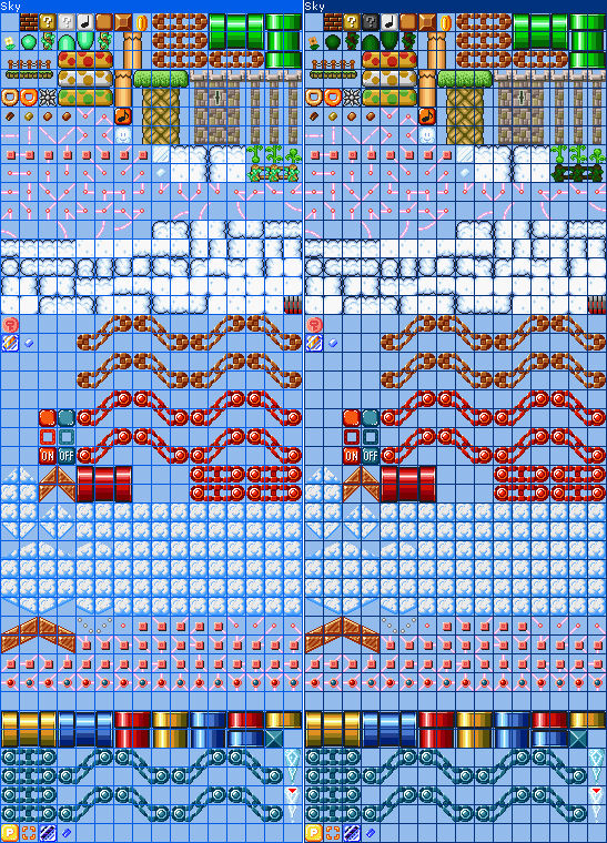 All Smm2 Smb1 Smas Style Tilesets Edited Part 1a by TomAndTheCats on ...