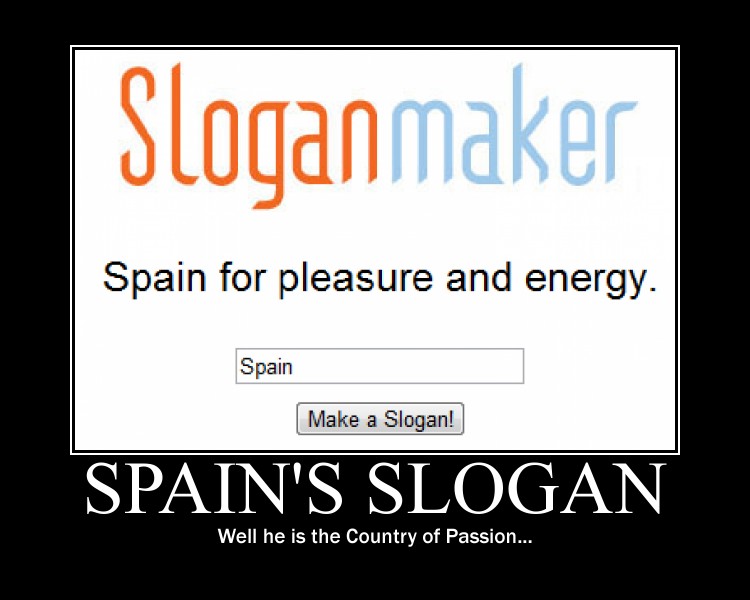 Spain's Slogan