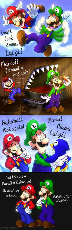 L is Real - Super Mario 64 Comic