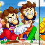 A Mario and Bowser Thanksgiving