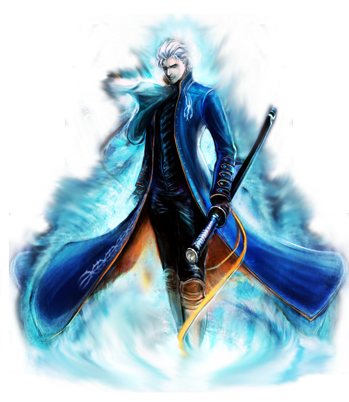 DMC 5 - Vergil Render by FrankDP1 on DeviantArt