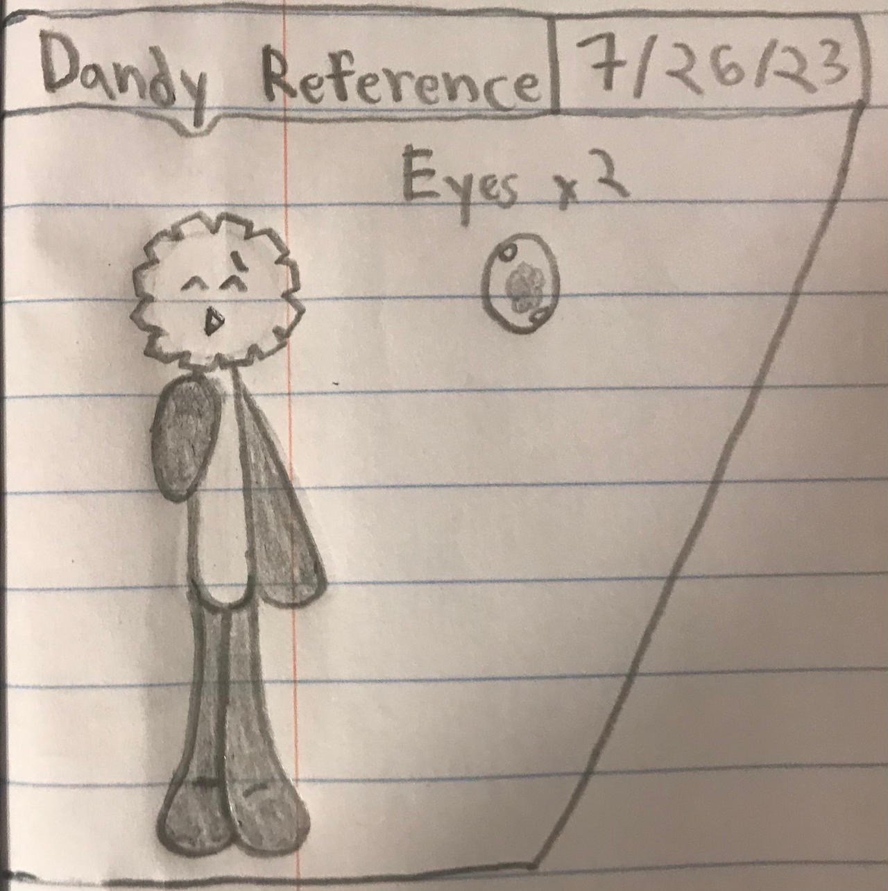Dandy Refrence Dandy Reference by LavenderShatter on DeviantArt