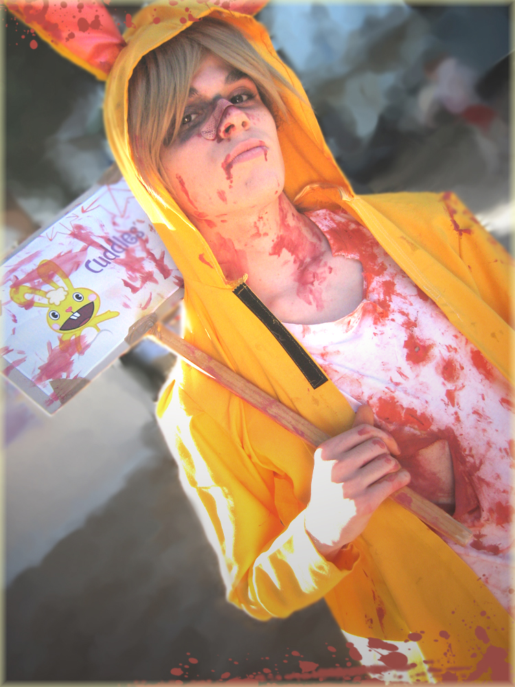 Cuddles Cosplay - Happy Tree Friends