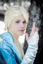 King Elsa Cosplay (Male Version - Elias) - Thaw