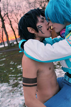 Aoba And Ren Cosplay - Give You What You Like